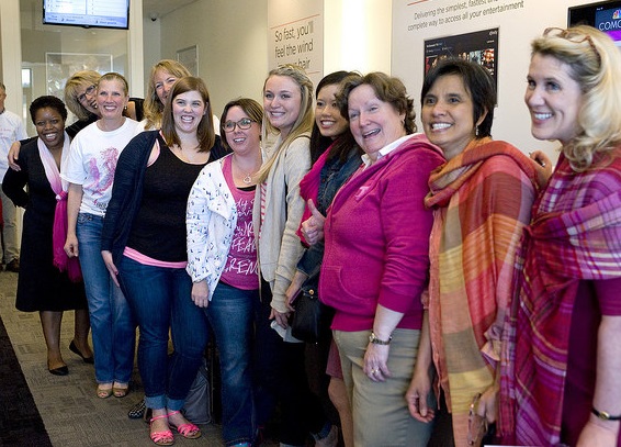 supporters of Susan G. Komen Puget Sound